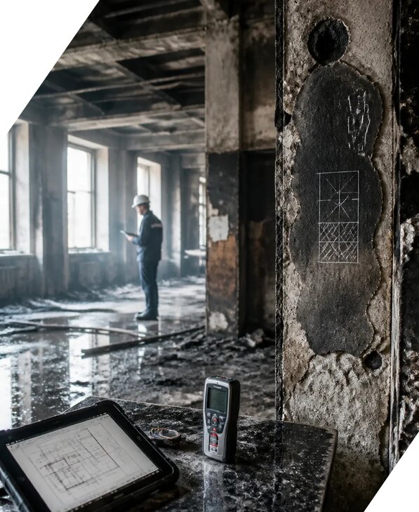 Обследование зданий после пожара в Черемхове от 15639 р. | ЭкспертизаРоссия